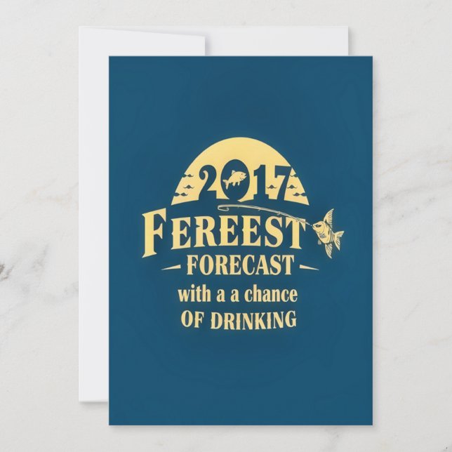 Catch the Fun, Save the Date! Invitation (Front)