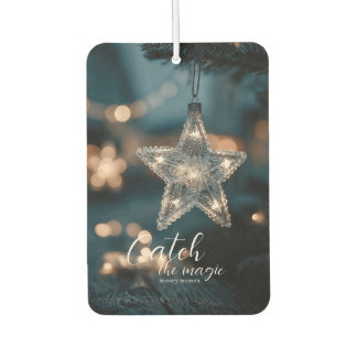 Catch The Magic Star Christmas Car Air Freshener
