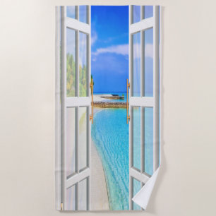  Catch the Perfect Wave Beach Towel