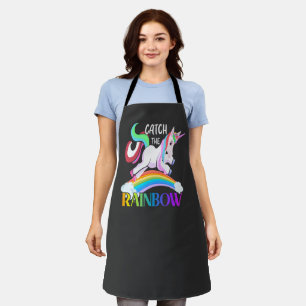 Catch the Rainbow Unicorn Design Apron