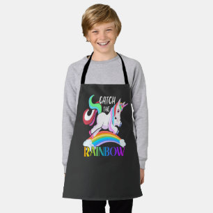 Catch the Rainbow Unicorn Design Apron