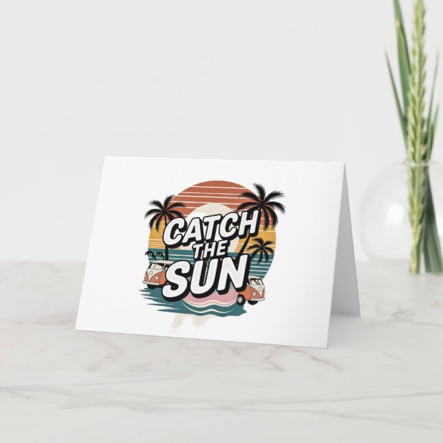 Catch the Sun Note Card (Front)