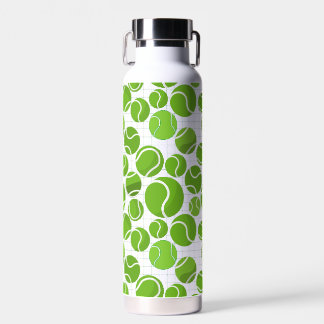 Catch the Tennis Balls Pattern Water Bottle
