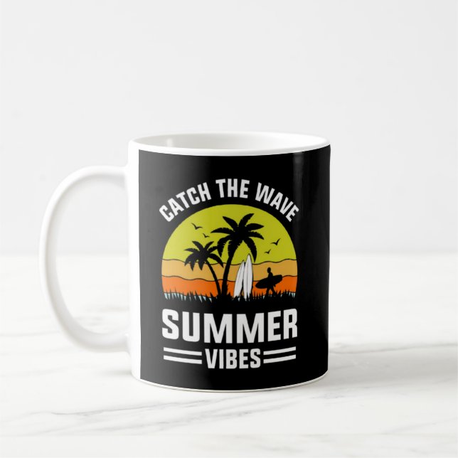Catch The Wave Summer Vibes-64193 Coffee Mug (Left)