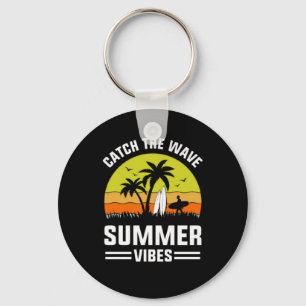 Catch The Wave Summer Vibes-64193 Key Ring