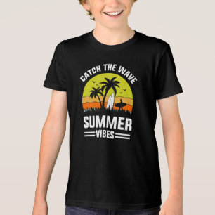 Catch The Wave Summer Vibes-64193 Tri-Blend Shirt