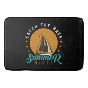 Catch the Wave Summer Vibes Bath Mat