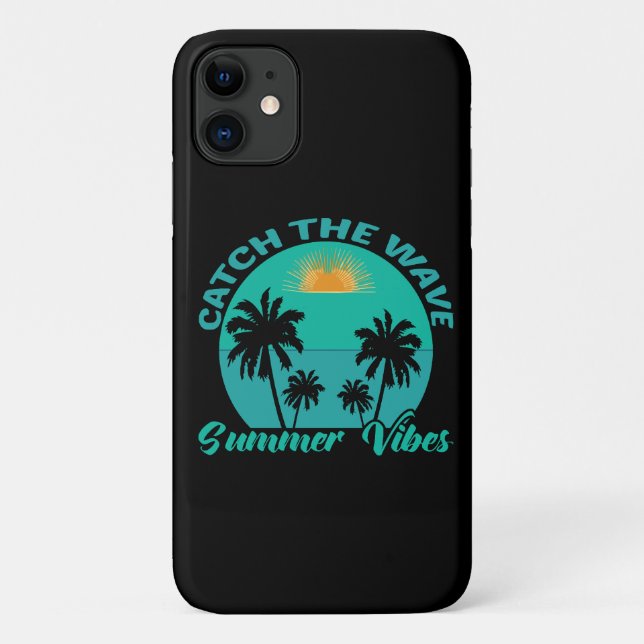 Catch the Wave Summer Vibes Case-Mate iPhone Case (Back)