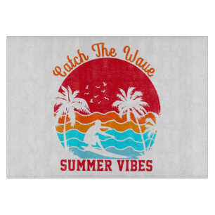 Catch the Wave Summer Vibes Cutting Board