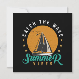 Catch the Wave Summer Vibes Invitation