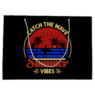 Catch the Wave Summer Vibes Large Gift Bag