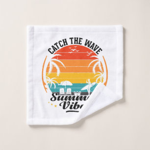 Catch the Wave Summer Vibes Wash Cloth