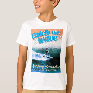 Catch the Wave - Surfing Paradise  T-Shirt