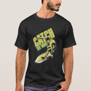 Catch Wave Surfing Ocean Surfboard Surfer T-Shirt
