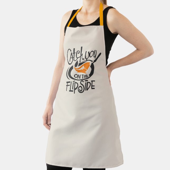 Catch you on the flipside apron (Insitu)