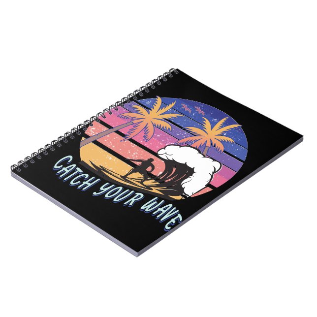 Catch Your Wave Notebook (Left Side)