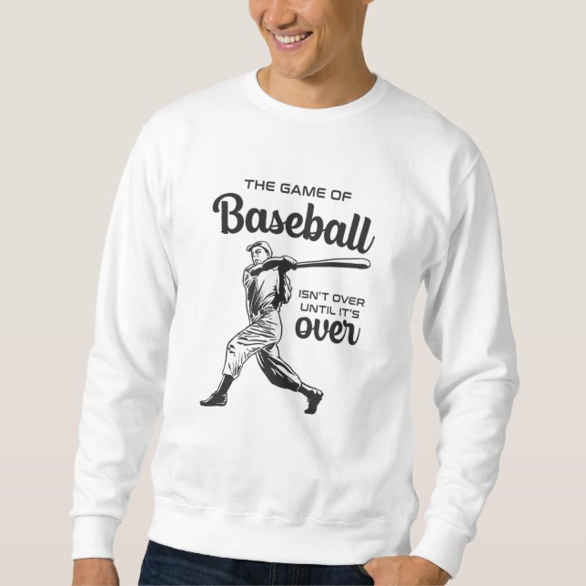 Catcher Baseball Sports Pitcher Funny Gift Idea Sweatshirt (Front)