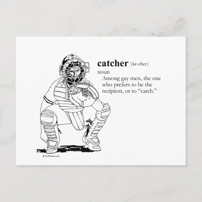 CATCHER POSTCARD (Front)