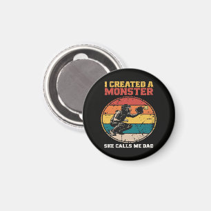 Catcher Softball Dad Father's Day Magnet