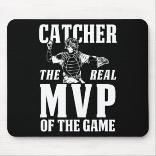 Catcher The Real Mvp Of The Game Gift Mouse Pad