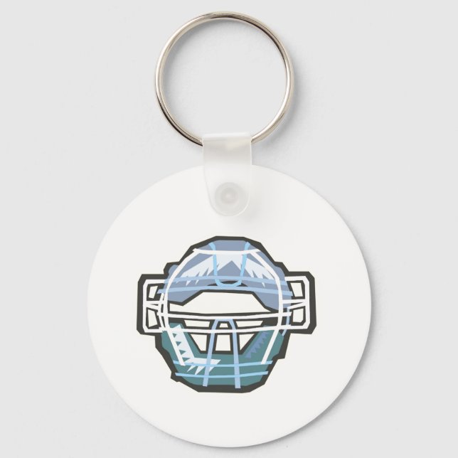 Catchers Mask Key Ring (Front)