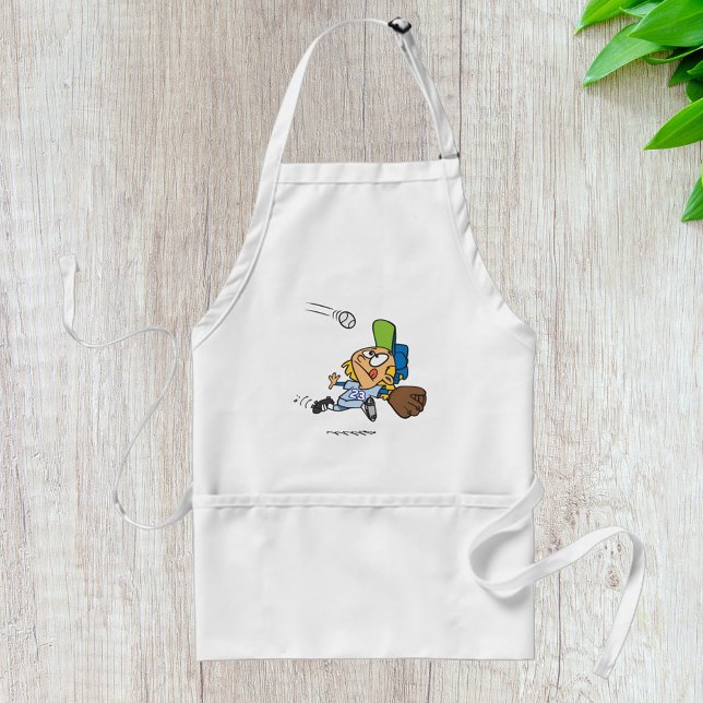 Catching A Baseball Standard Apron (Creator Uploaded)