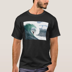 Catching a Giant Curl Wave T-Shirt