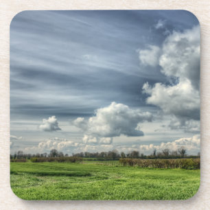 Catching Clouds (colour HDR) Coaster