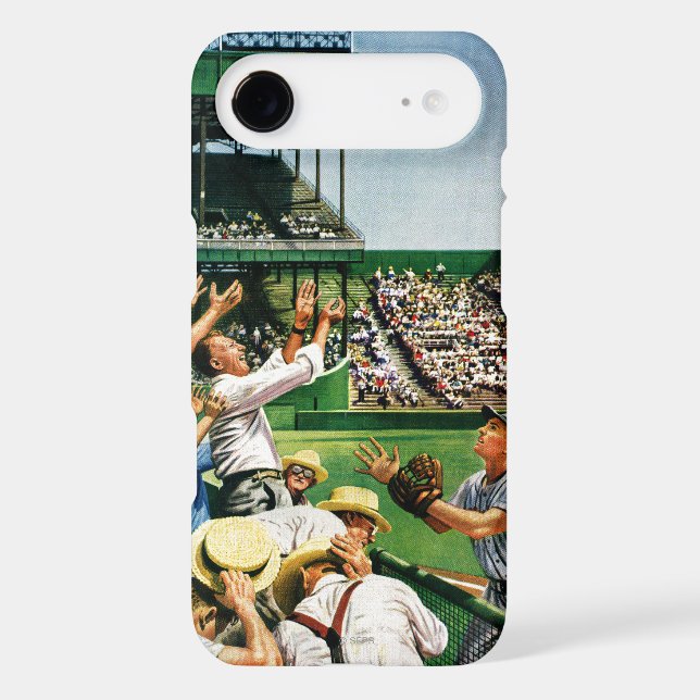 Catching Home Run Ball Case-Mate iPhone Case (Back)