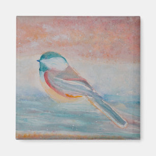 Catching Snowflakes Magnet