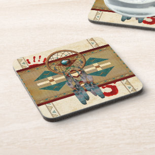 Catching Spirit Native American Coaster