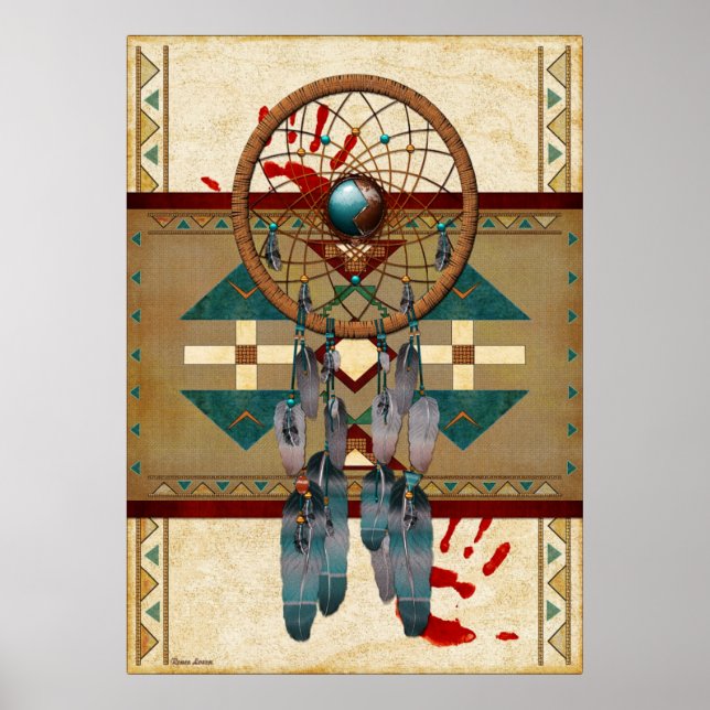 Catching Spirit Native American Poster (Front)