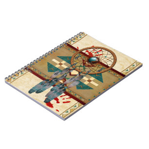 Catching Spirit Native American Spiral Notebook