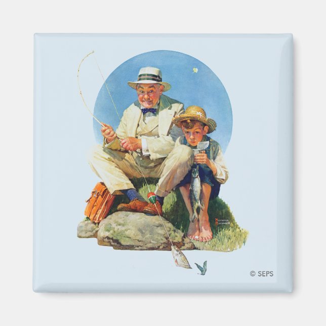 Catching the Big One Magnet (Front)