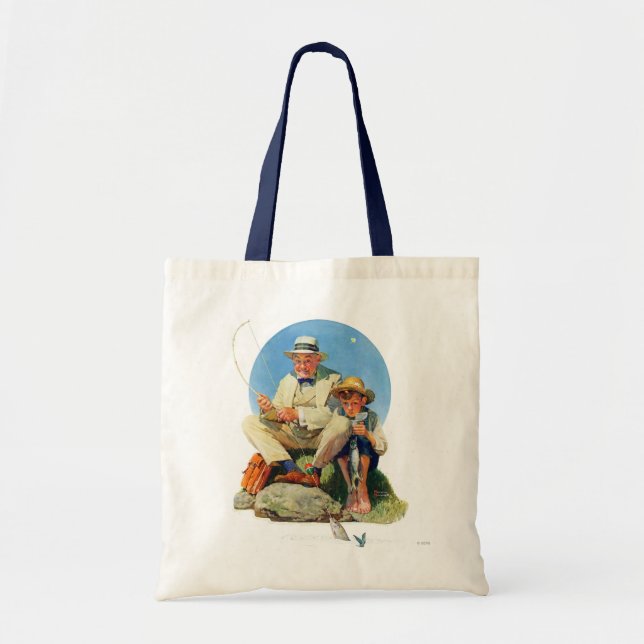 Catching the Big One Tote Bag (Front)