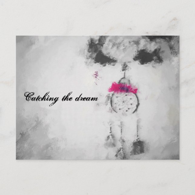 Catching the dream postcard (Front)