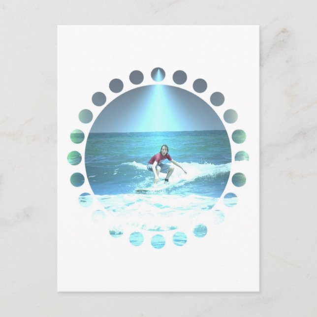 Catching the Surf Postcard (Front)
