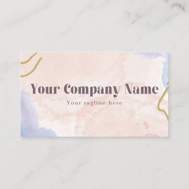 catchy business card (Back)