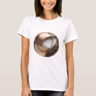 Catchy Silver ABSTRACT ART Graphic Design v2 T-Shirt