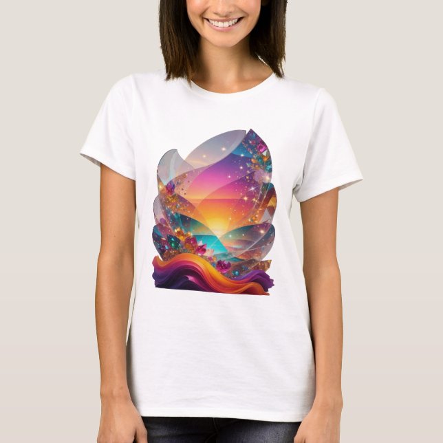 Catchy Silver UNIVERSE Statement Tee (Front)