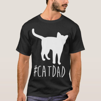 Catdad Hashtag Cat Dad Shirt