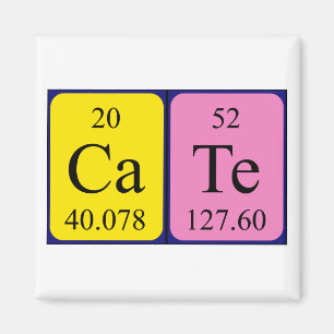 Cate periodic table name magnet