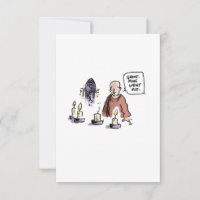 Catech-clysmic Cancer Postcard