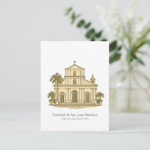 Catedral de San Juan – Old San Juan Postcard