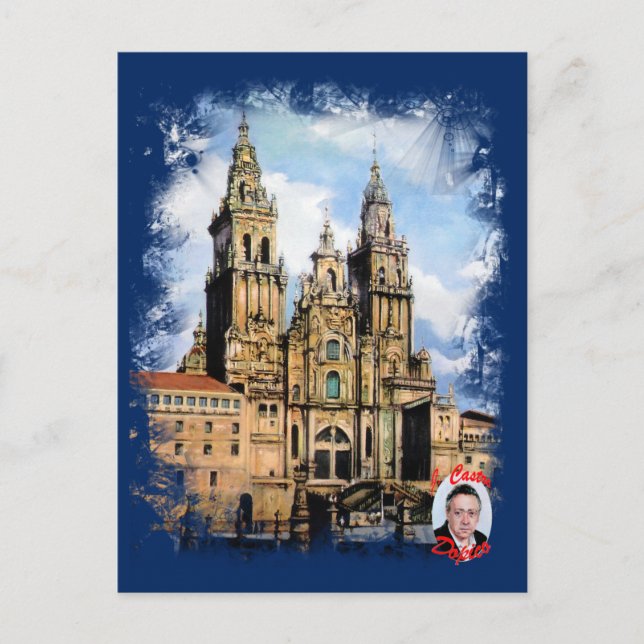 Catedral de Santiago de Compostela (A Coruña) Postcard (Front)