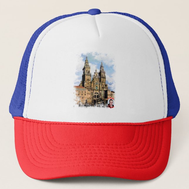 Catedral de Santiago de Compostela (A Coruña) Trucker Hat (Front)