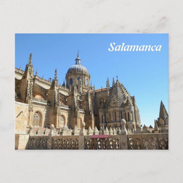 Catedral Nueva de Salamanca Postcard (Front)