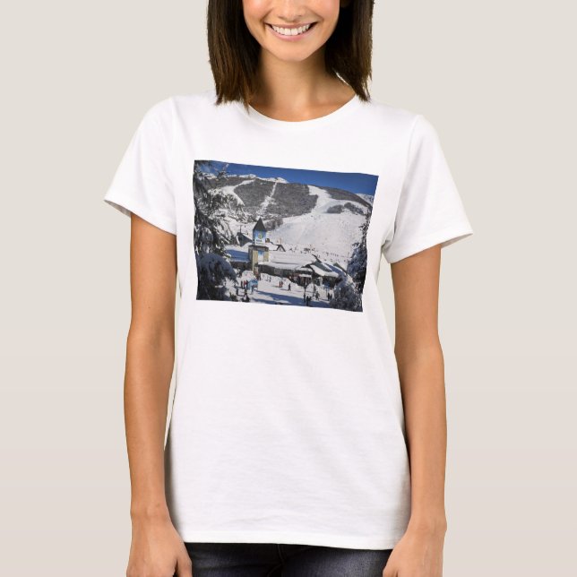Catedral Ski Resort, Bariloche Argentina T-Shirt (Front)