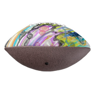 CATEGORY FIVES SWIRLING ABSTRACT ART DESIGN FOOTBALL