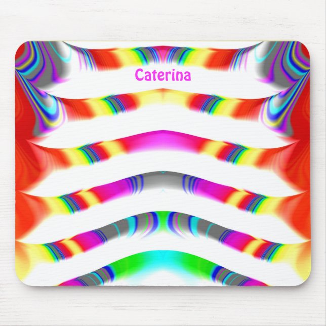 CATERINA ~ Multicoloued Lollipop ~  Mouse Pad (Front)